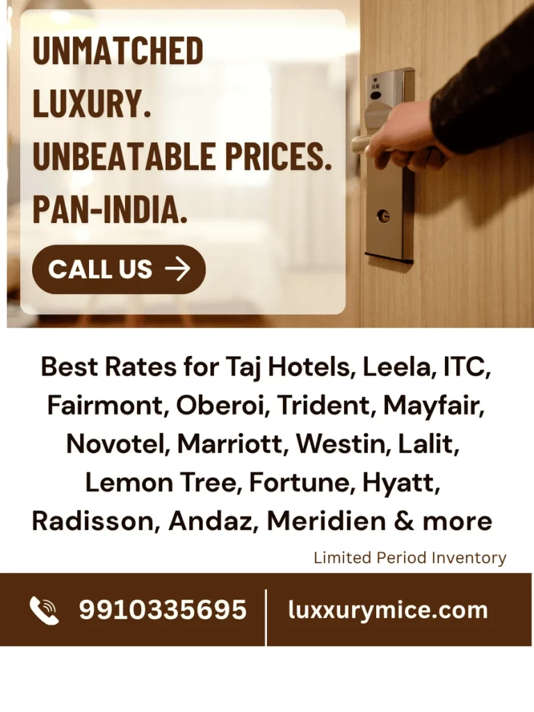 Taj hotels in India corporate rates